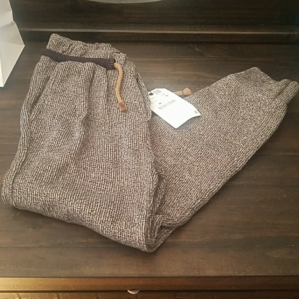 Boys zara knit pants